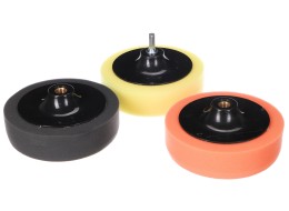 Ensemble de tampons/éponges de polissage avec tige d'adaptation pour nettoyage auto CAR DETAILING PA
