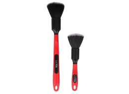 Ensemble de pinceaux de précision pour le nettoyage de voiture avec poignée ergonomique CAR DETAILIN