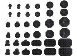 Kit d'embouts pour réparation de carrosserie CAR BODY REPAIR SET 40