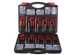 Kit de réparation de filetage MECHANIC THREAD SET 261, M5 - M12, 1/4UNC-1/2UNC, 261 pièces