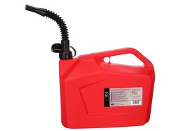 Bidon en plastique pour carburant mécanique rouge 20 L, rouge