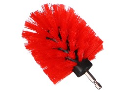 Brosse ronde pour perceuse pour nettoyage de voiture CAR DETAILING DRILL BRUSH ONE MEDIUM, semi-dure