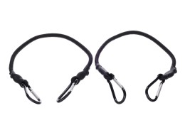 Sangles élastiques/cordons CARGO CORD CARABINER 50, 50 cm, 2 pcs