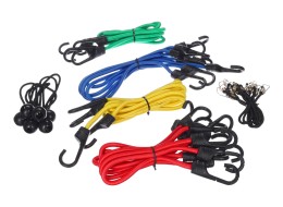 Ensemble de sangles élastiques/élastiques CARGO CORD SET 26, 26 pièces