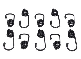 Crochets pour sangles/élastiques CARGO CORD, simples, 10 pièces - pièce de rechange