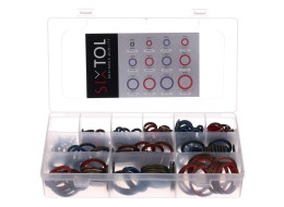 Ensemble de joints hydrauliques avec collerette en caoutchouc MECHANIC RING SET 4, 245 pièces