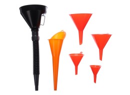 Ensemble d'entonnoirs pour remplissage de liquides MECHANIC FUNNEL SET 2, 6 pièces