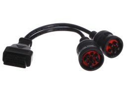 Adaptateur OBD-II 9 broches J1939 et 6 broches J1708 CÂBLE MÉCANIQUE 8