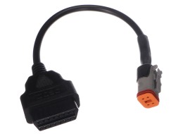 Adaptateur OBD-II 4 broches pour moto Harley-Davidson MECHANIC CABLE 20