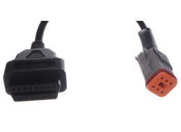 Adaptateur OBD-II 6 broches pour moto Harley-Davidson MECHANIC CABLE 21