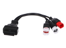 Adaptateur OBD-II 3 broches/4 broches/6 broches pour moto Yamaha et Honda MECHANIC CABLE 23