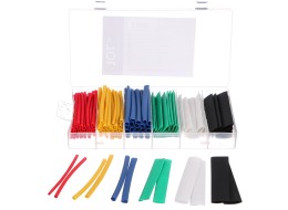 Kit de gaines thermorétractables MECHANIC TUBE SET 128, 128 pcs