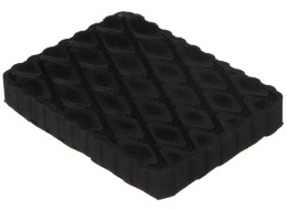 Semelle en caoutchouc pour cric JACK PAD 12, 160x120x20 mm