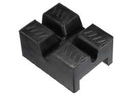 Tampon en caoutchouc pour béquille de voiture pliable MECHANIC CAR STAND, 83x62x40 mm