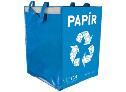 Sac pour tri sélectif SORT EASY PAPER, 30x30x40cm, 36l