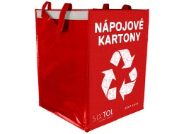 Sac pour tri sélectif SORT EASY CARTON, 30x30x40cm, 36l