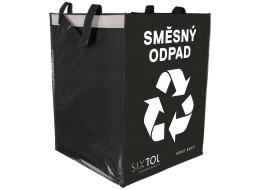 Sac pour déchets triés SORT EASY MIXED, 30x30x40cm, 36l