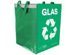 Sac pour déchets triés SORT EASY GLAS DE, 30 x 30 x 40 cm, 36 l