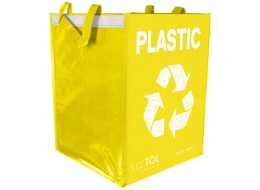 Sac pour tri sélectif SORT EASY PLASTIC EN, 30 x 30 x 40 cm, 36 l