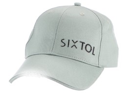 Casquette avec lumière LED B-CAP 25lm, rechargeable, USB, taille universelle, verte