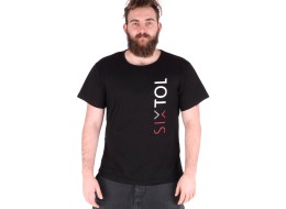 T-shirt homme T-SHIRT, noir, taille L, 100% coton