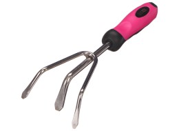 Cultivateur manuel GARDEN PINK ONE, inox, 28cm