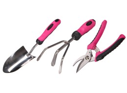 Set d'outils de jardin GARDEN PINK 3