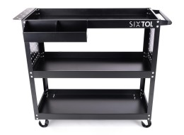 Chariot d'atelier pour outils MECHANIC TROLLEY ROGER MAX, 3 étagères
