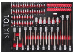 Module d'outils pour chariot d'atelier MECHANIC TOOL TRAY 2, 102 pièces