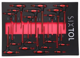 Module d'outils pour chariot d'atelier MECHANIC TOOL TRAY 5, 18 pièces
