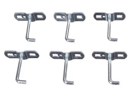 Jeu de crochets pour chariot d'atelier MECHANIC TROLLEY, 20 pièces